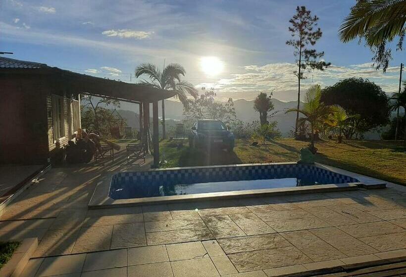 بنسيون Pousada Sítio Rústicu S