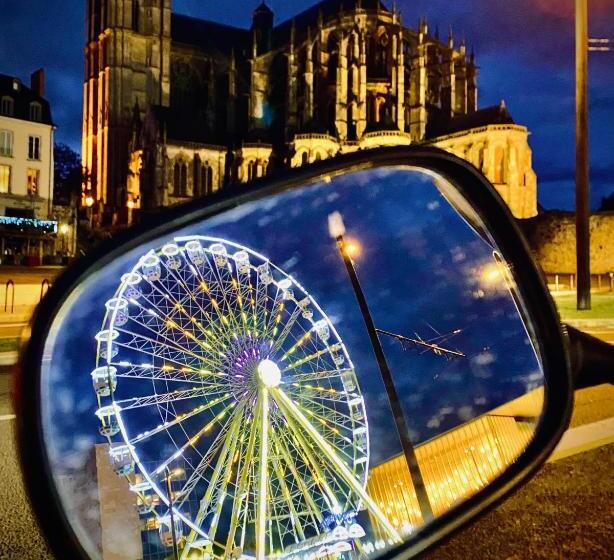 민박 Chambre D Hôtes De Verdigné Piscine Chauffée Parking Wifi