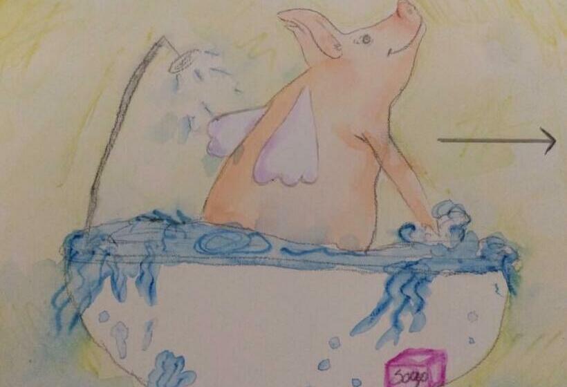 Bed and Breakfast Slaaphuisje Het Vliegend Varken