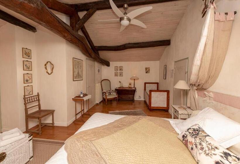 مبيت وإفطار Chambres D Hôtes De Charme Au Refuge Du Peintre Prés De St Emilion