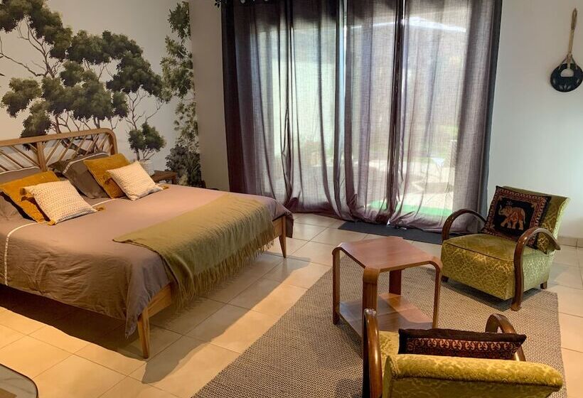 민박 Chambre En Drôme Tropicale