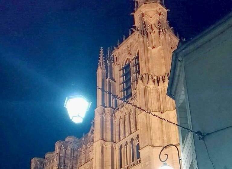 مبيت وإفطار Chambre Privée Dans Maison Centre Ville Sens Petit Déjeuner Compris