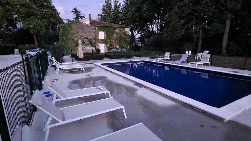 住宿加早餐  Les Terrisses   Chambres D Hôtes Avec Piscine