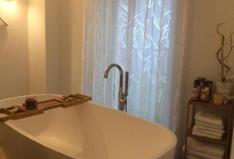 펜션 Auszeit Am Haffufer