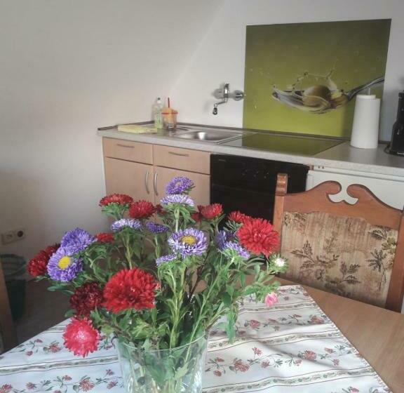 펜션 Ferienwohnung Am Brunnen