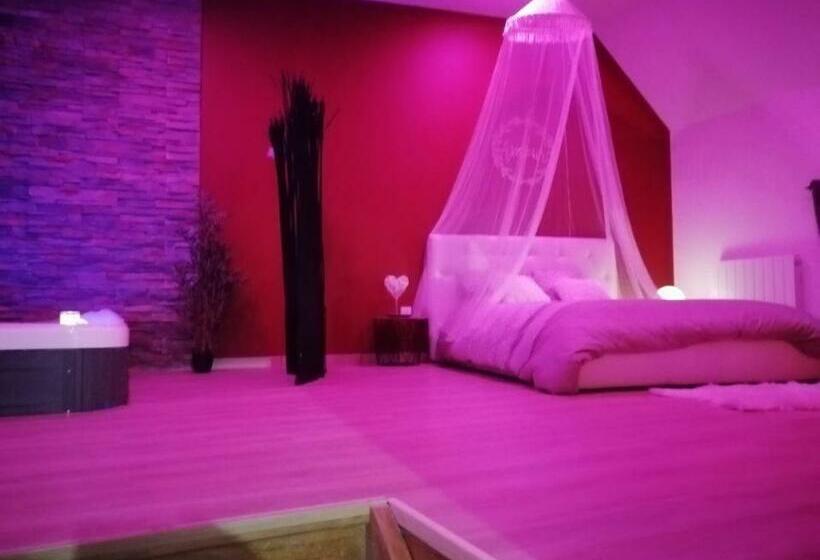 Пансион Gîte Le Petit Crocq Avec Spa Privatif