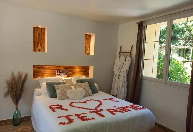 膳宿费 L évasion Romantique Suite De Charme Avec Spa Privé à 20min De Paris Et Au Calme En Lisière De La Fo