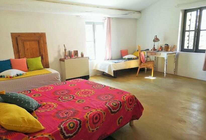 مبيت وإفطار Maison Shanti Chambre 1 à 3 Personnes Havre De Paix Pdj Bio