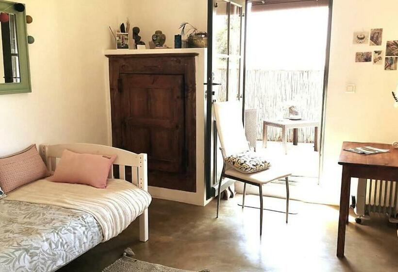 مبيت وإفطار Maison Shanti Chambre 1 à 3 Personnes Havre De Paix Pdj Bio