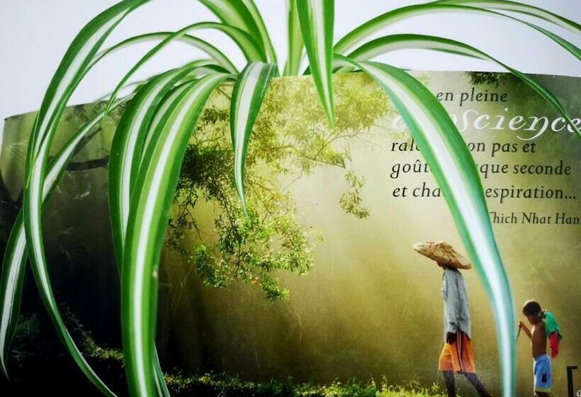 مبيت وإفطار Maison Shanti Chambre 1 à 3 Personnes Havre De Paix Pdj Bio