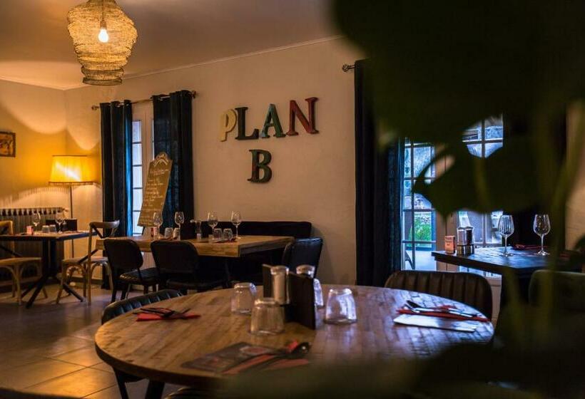 酒店 Le Plan B Hôtel 3 étoiles Restaurant