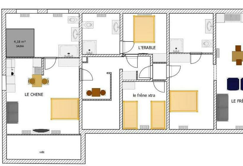 بنسيون Le Refuge D Engreux