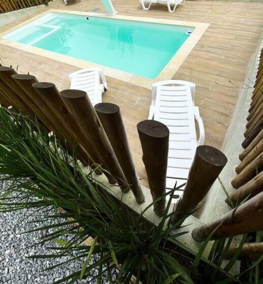 膳宿费 Flat Aconchegante Próximo à Trindade E Paraty