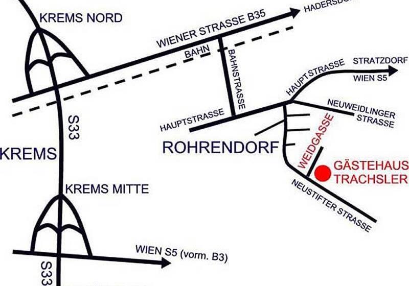 פנסיון Gästehaus Familie Trachsler