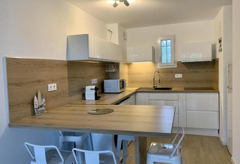 La Badine 5p Plage Piscine Clim Jacuzzi Parc Luxuriant