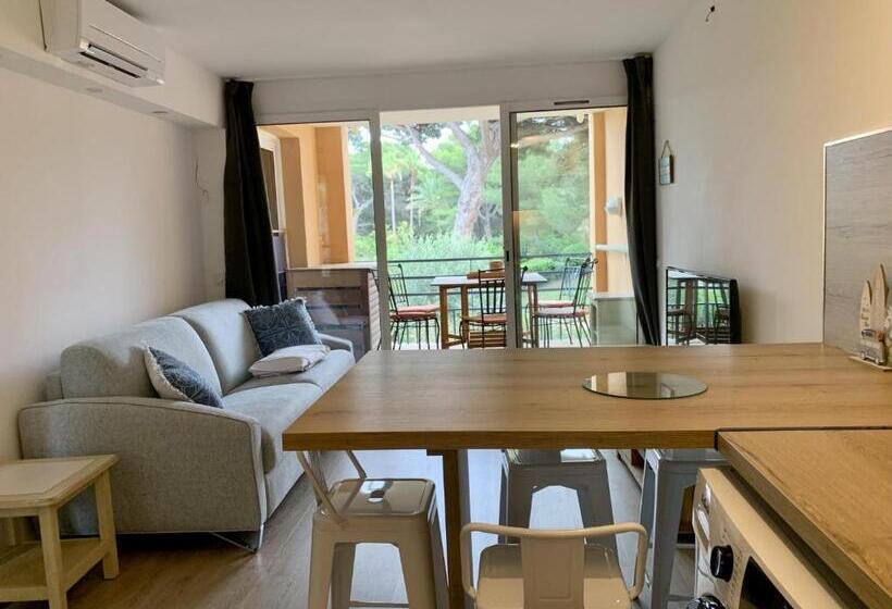 La Badine 5p Plage Piscine Clim Jacuzzi Parc Luxuriant