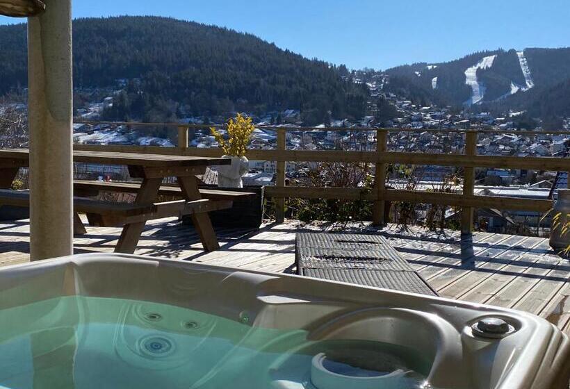 펜션 Au Nid Cosy D Isa A Gerardmer Vosges Spas Privatifs