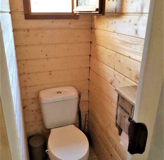 פנסיון Cabane Dans Les Arbres La Kaz Aux Cigales