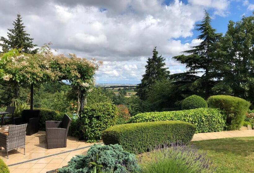 פנסיון La Chambre D Hotes De Marie Indépendante Et Sa Terrasse Avec Vue Panoramique Proche Alpes Mancelles