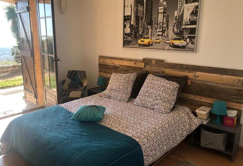 بنسيون Aux Balcons Du Riou Avec Vue Mer 180 Degrés