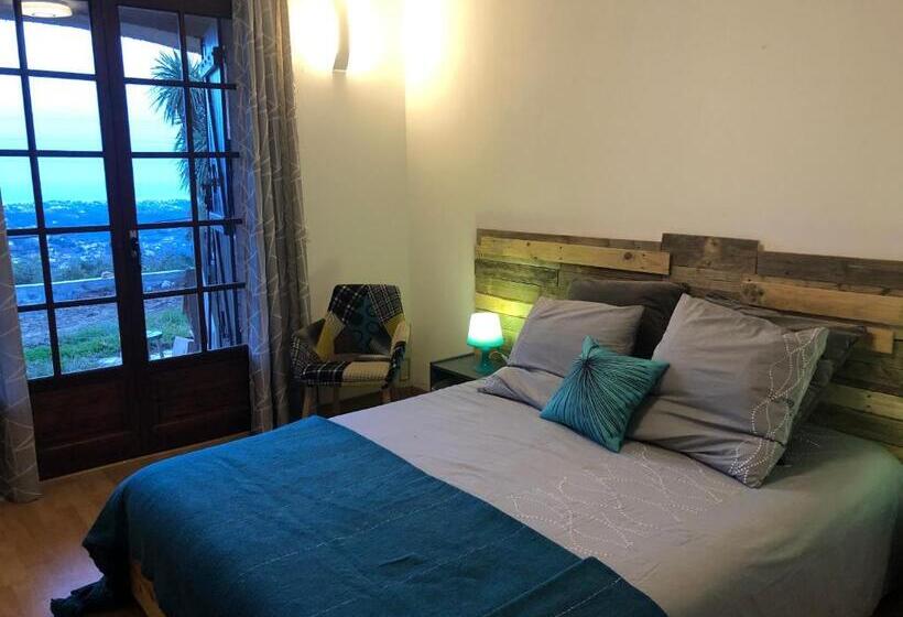 펜션 Aux Balcons Du Riou Avec Vue Mer 180 Degrés