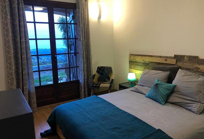 펜션 Aux Balcons Du Riou Avec Vue Mer 180 Degrés