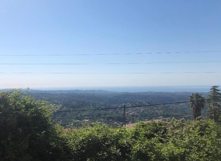 펜션 Aux Balcons Du Riou Avec Vue Mer 180 Degrés