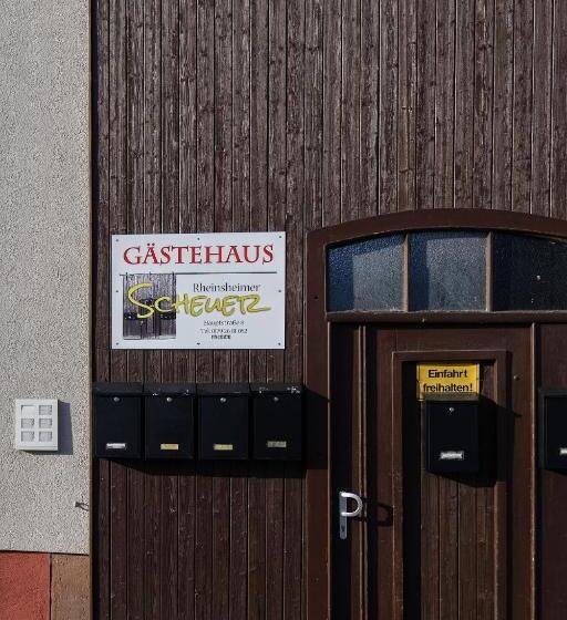 פנסיון Haus Rheinsheimer Scheuer