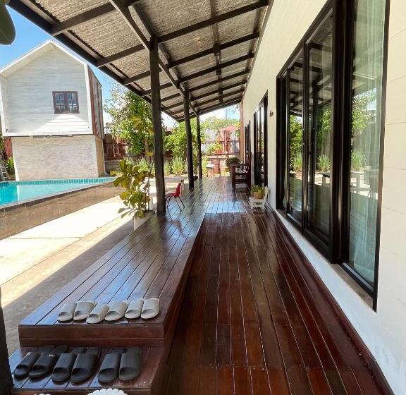 Отель Fineuphome บ้านพักเหมาหลัง 3 ห้องนอน 2 ห้องน้ำ ห้องครัว ห้องรับแขก ห้องรับประทานอาหาร พร้อมสระว่ายน้