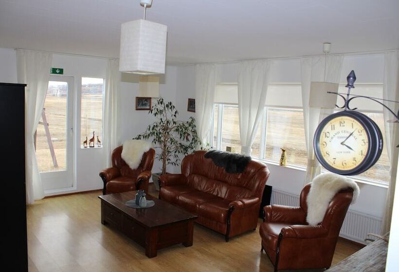 پانسیون Stóri Bakki Guesthouse With Hot Tub