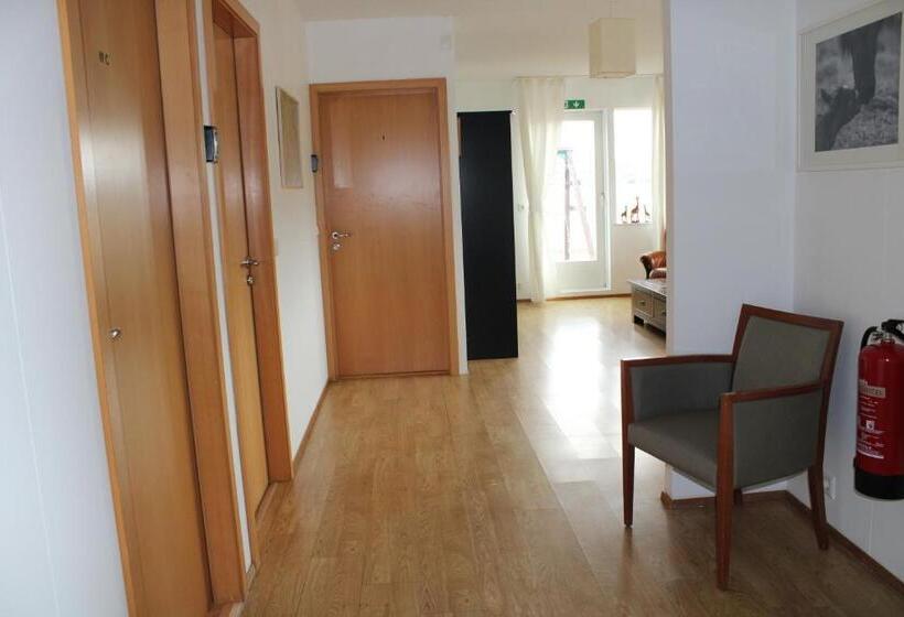 پانسیون Stóri Bakki Guesthouse With Hot Tub