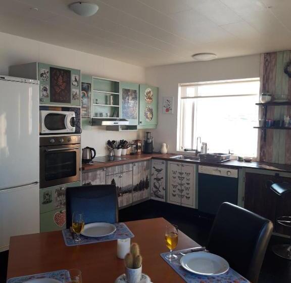 پانسیون Stóri Bakki Guesthouse With Hot Tub