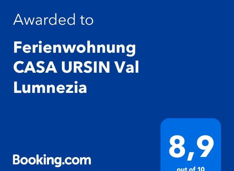 민박 Ferienwohnung Casa Ursin Val Lumnezia