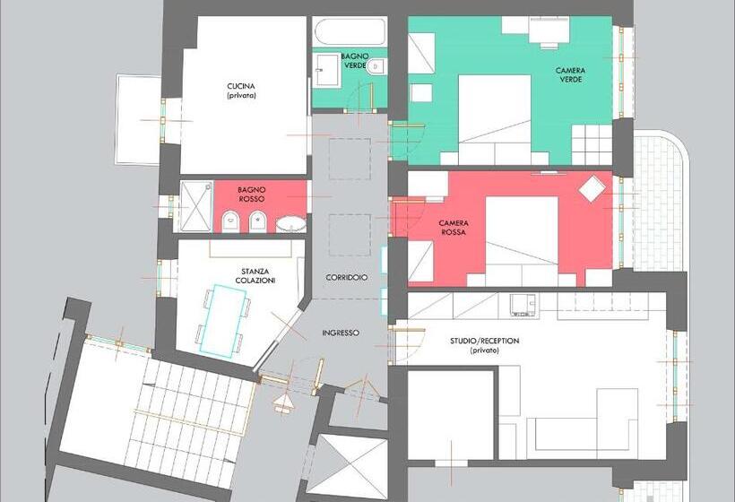 تختخواب و صبحانه Murat Otto