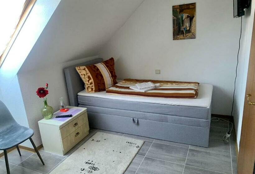 펜션 Haus Am Burghain