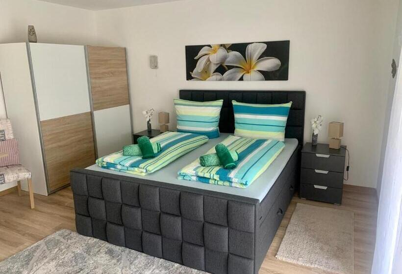 펜션 Haus Am Burghain