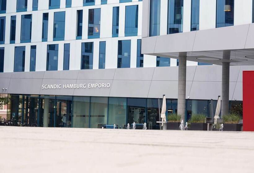 酒店 Scandic Hamburg Emporio