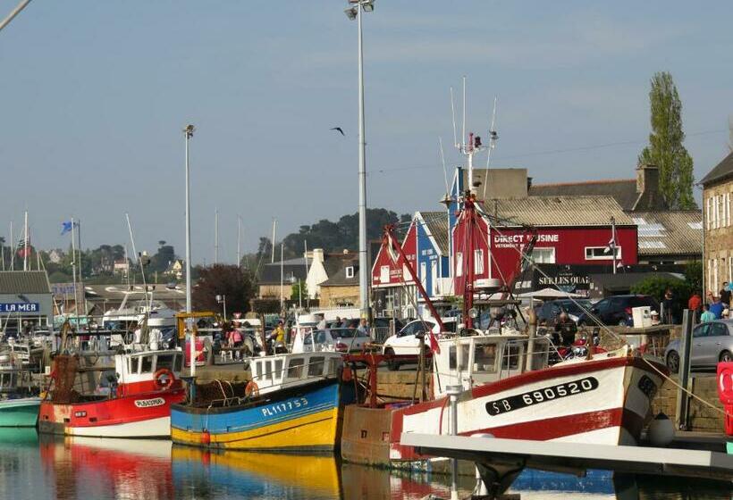 تختخواب و صبحانه Maison D’hôtes Kergiquel