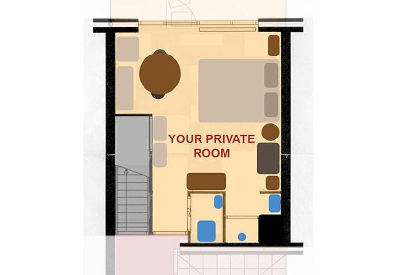 تختخواب و صبحانه Private Studio With Free Car Parking