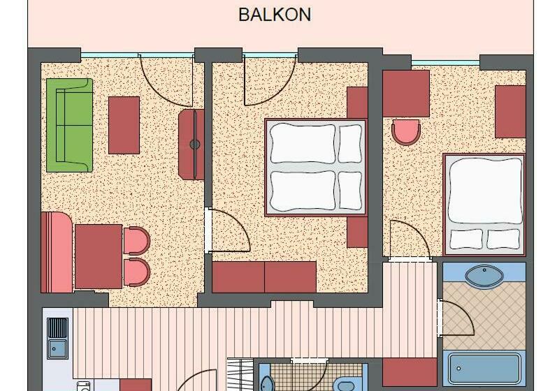 פנסיון Alpenjuwel Rohnenspitze