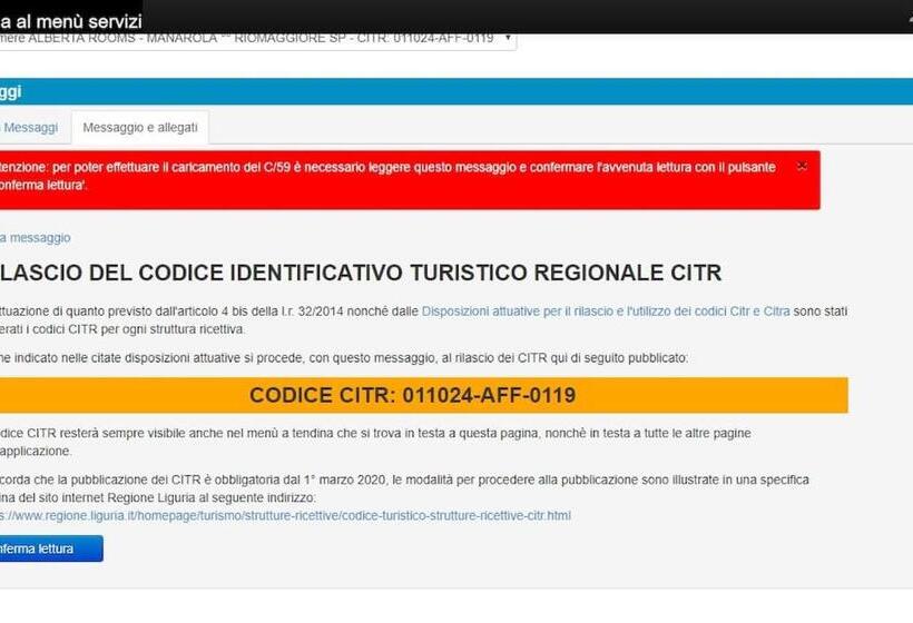 Пансион Alberta Rooms Manarola