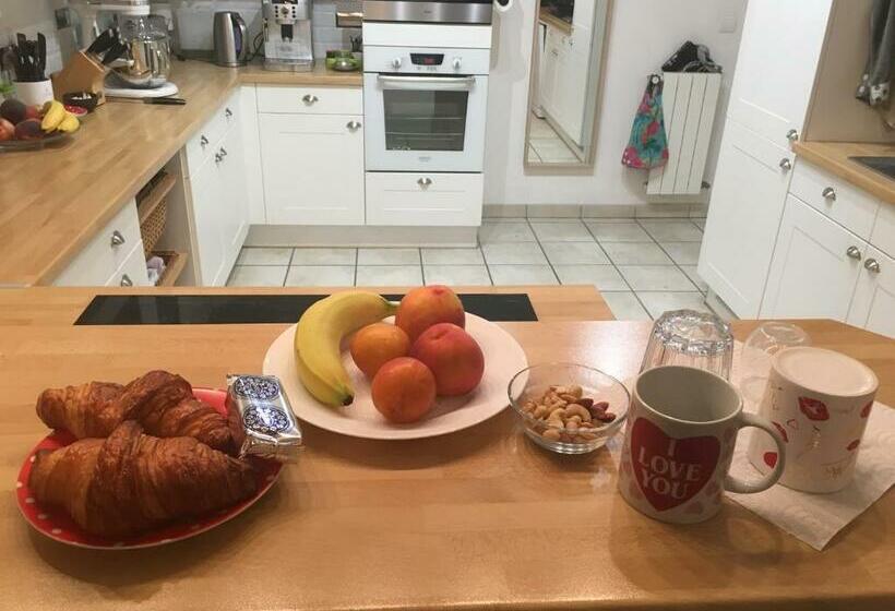 민박 Chambres Dans Villa Avec Piscine