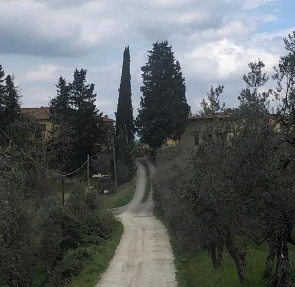 تختخواب و صبحانه La Loggia Del Ciliegio In Chianti