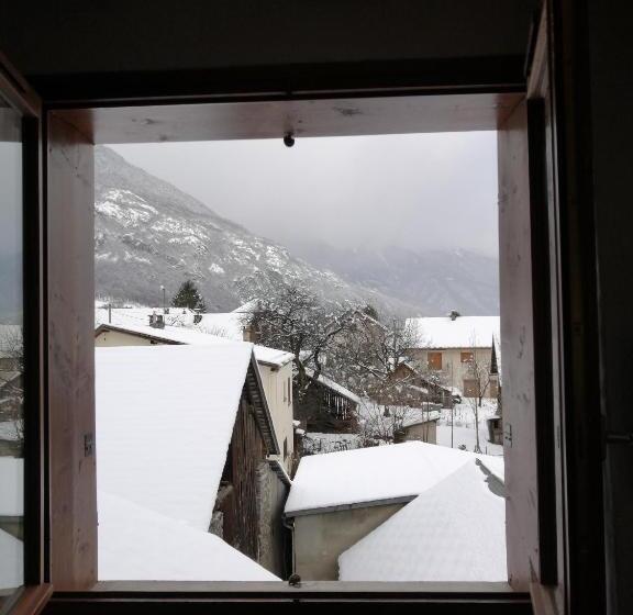 بنسيون Le Grand Chatelard Hôtel Bar Restaurant