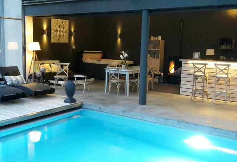 펜션 Le Petit Studio De L Espace Bien être