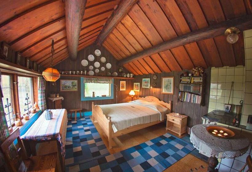 مبيت وإفطار Egen Stuga Med Delat Badrum