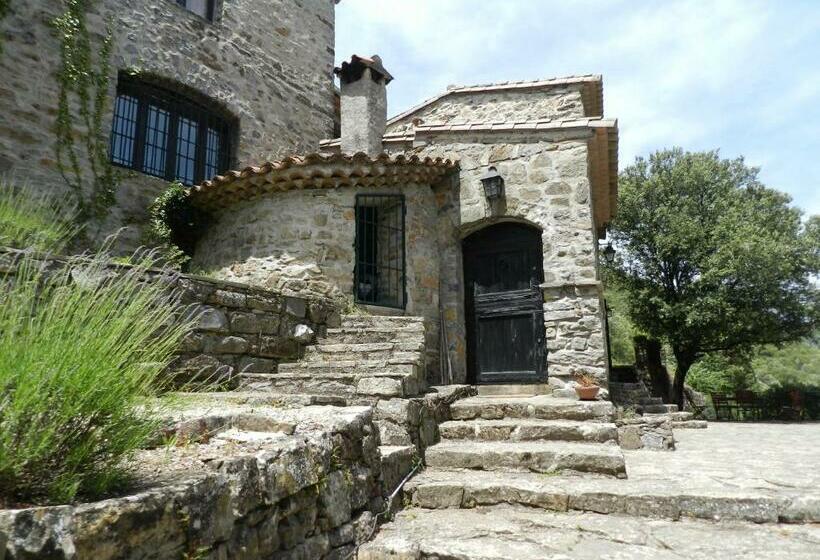 צימר Chambre Cévennes: Piscine, Lamas, Rivière