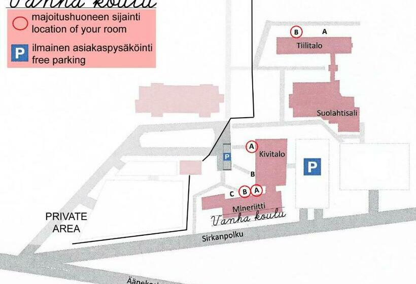 Общежитие Vanha Koulu