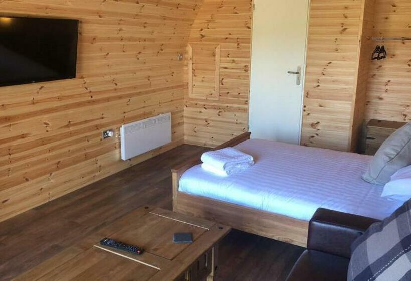 酒店 Superior Glamping Pod With Hot Tub