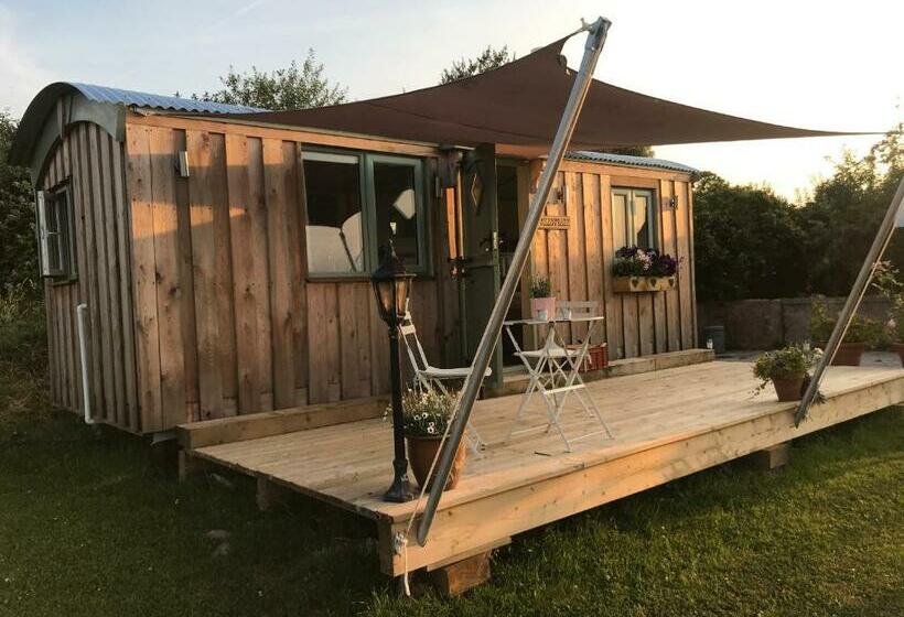 酒店 Willowbank Shepherds Hut